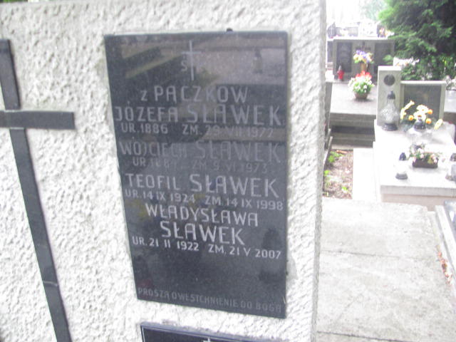  Sławek 1922 Kraków-Salwator - Grobonet - Wyszukiwarka osób pochowanych