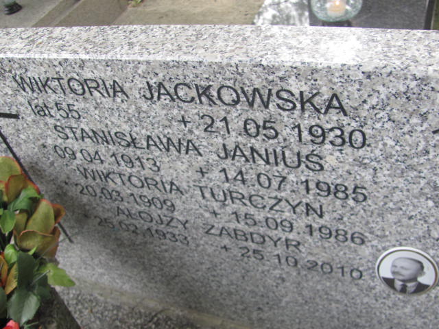 Wiktoria Jackowska Kraków-Salwator - Grobonet - Wyszukiwarka osób pochowanych