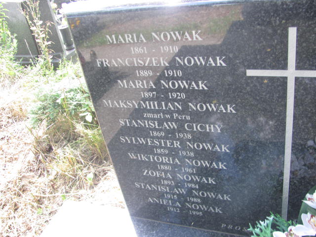 Sylwester Nowak 1858 Kraków-Salwator - Grobonet - Wyszukiwarka osób pochowanych