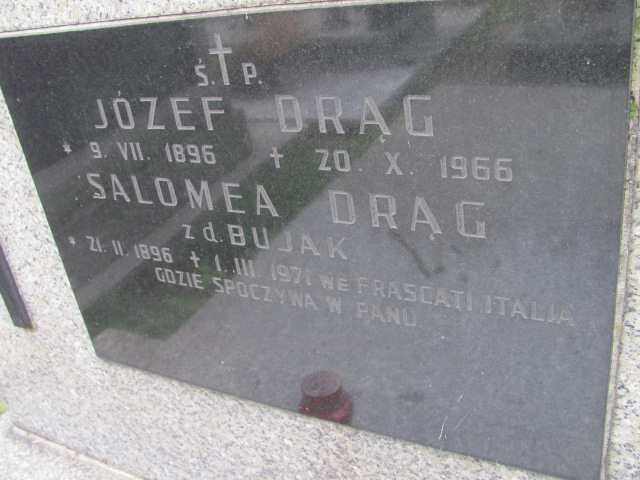  Drąg 1896 Kraków-Salwator - Grobonet - Wyszukiwarka osób pochowanych