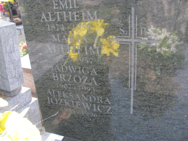 Emil Altheim 1873 Kraków-Salwator - Grobonet - Wyszukiwarka osób pochowanych