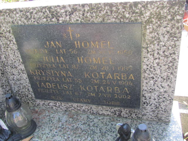 Artur Kotarba 1960 Kraków-Salwator - Grobonet - Wyszukiwarka osób pochowanych