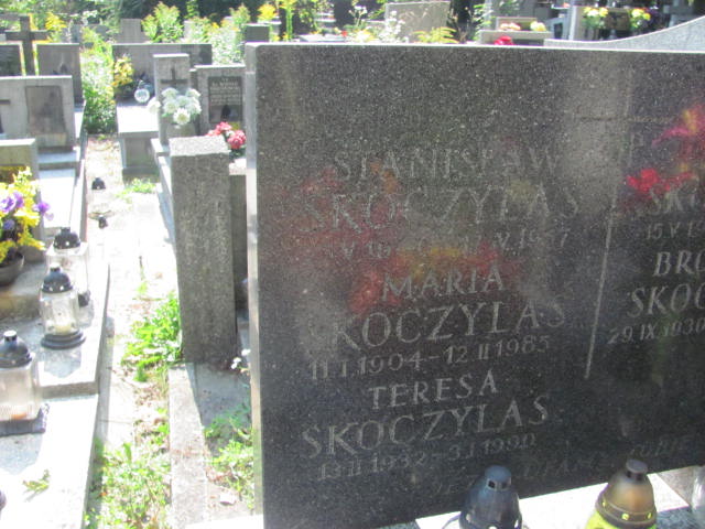 Jerzy Skoczylas 1958 Kraków-Salwator - Grobonet - Wyszukiwarka osób pochowanych