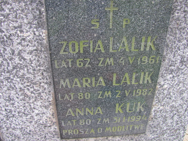 Anna Kuk 1914 Kraków-Salwator - Grobonet - Wyszukiwarka osób pochowanych