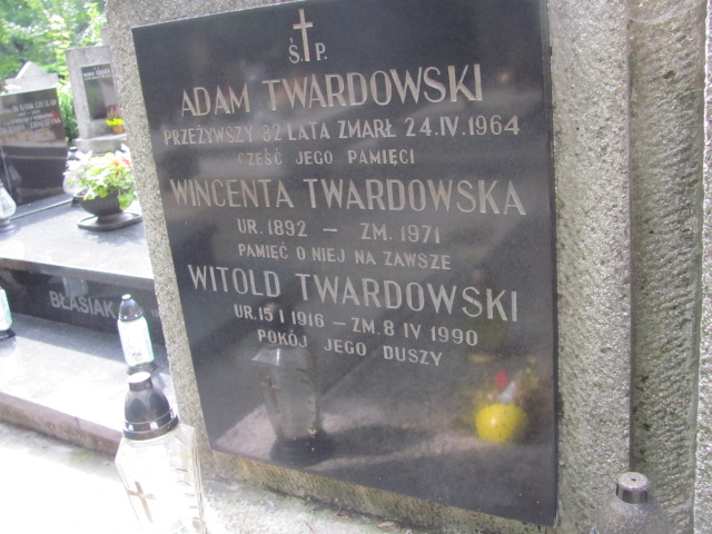 Witold Twardowski 1916 Kraków-Salwator - Grobonet - Wyszukiwarka osób pochowanych