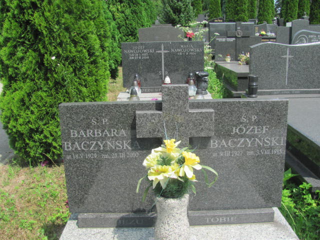 Barbara Baczyńska 1929 Kraków-Salwator - Grobonet - Wyszukiwarka osób pochowanych