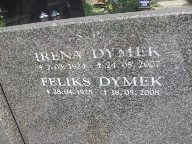 Irena Dymek 1924 Kraków-Salwator - Grobonet - Wyszukiwarka osób pochowanych
