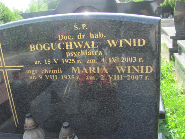 Grób Maria Winid