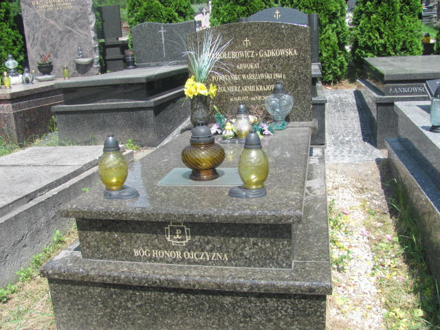 Grób Anna Hołubowicz Gatkowska