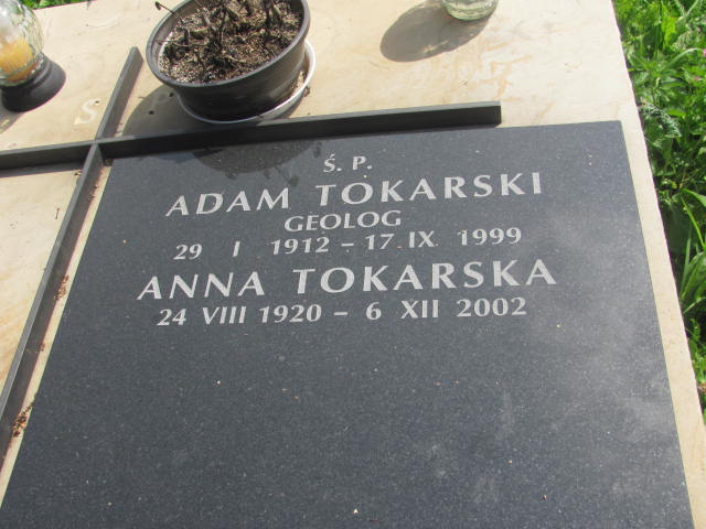 Anna Tokarska 1920 Kraków-Salwator - Grobonet - Wyszukiwarka osób pochowanych
