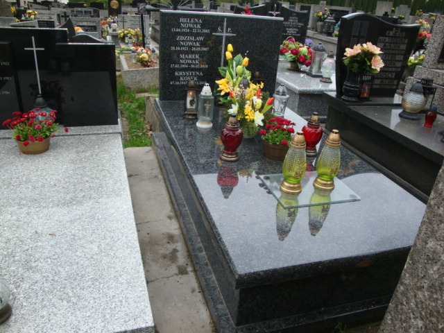 Grób Marek Nowak