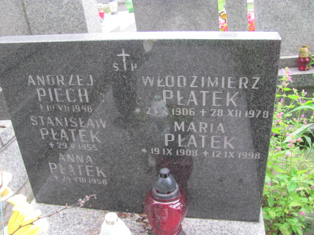 Anna Płatek Kraków-Salwator - Grobonet - Wyszukiwarka osób pochowanych