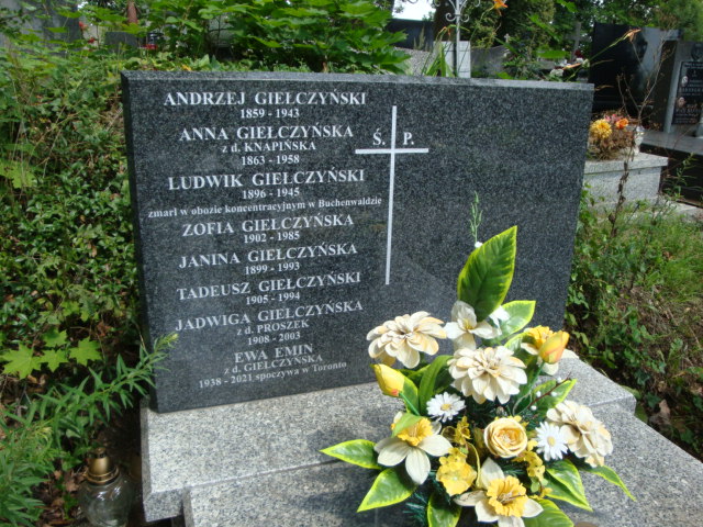 Grób Tadeusz Giełczyński