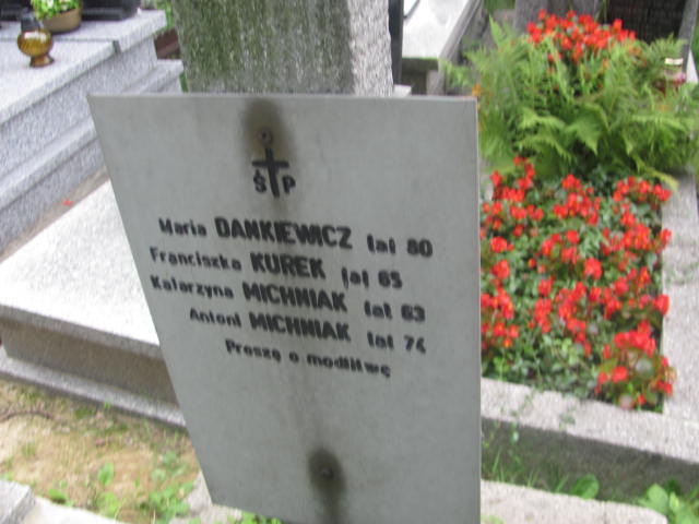 Grób Franciszka Kurek