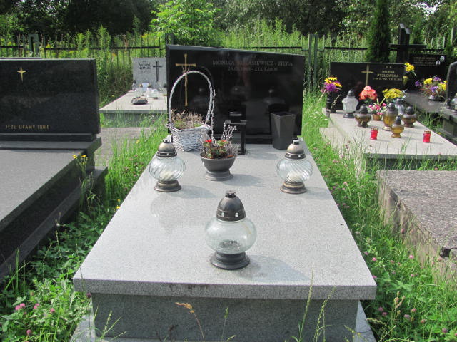 Grób Monika Kolasiewicz Zięba