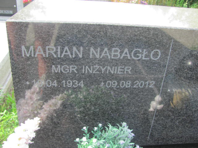 Grób Marian Nabagło