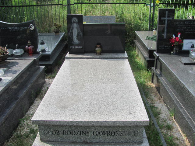 Grób Emilia Gawrońska